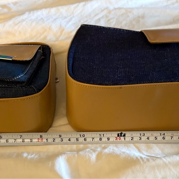 NWT- Denim & Tan
Mommy & Me
Matching Bag Set
Functionable and elegant - Picture 7 of 8